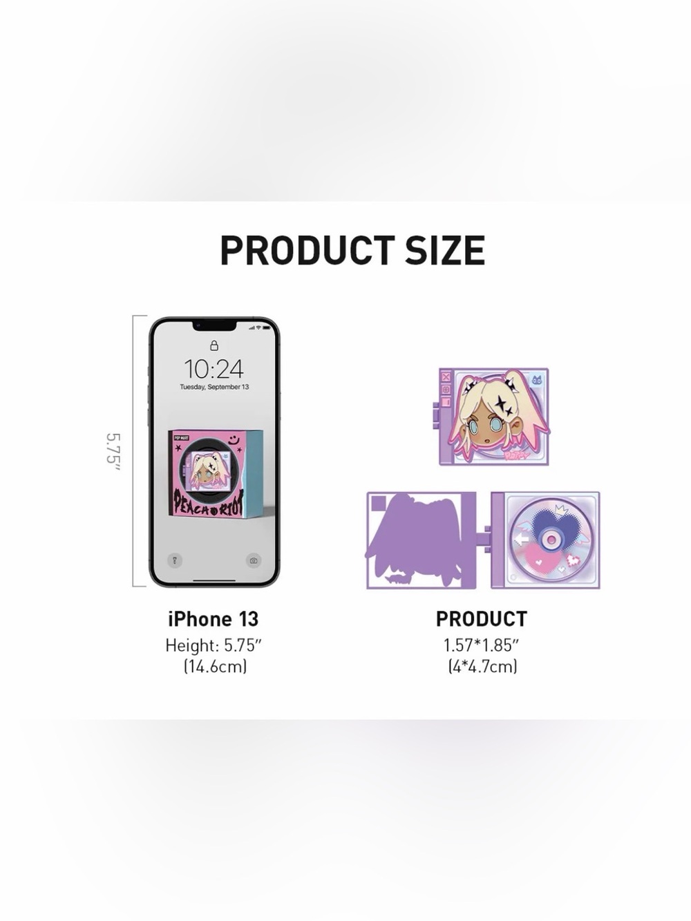Lil Peach Riot:Loading! Series-Pin - Picture 4 of 4